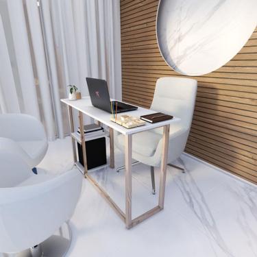 Imagem de Estante De Madeira Suporte De Calçados Expositor De Loja