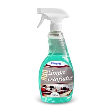 Imagem de Limpa Estofados Removedor de Manchas Premium Tecido Sofá Tapete Bancos Faz Espuma Mágica Perfuma Spray 500ml