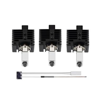 Imagem de Kit Hotend, compatível com Bambu Lab X1 X1C P1P P1S Hotend Upgrade Versão 2.0 Bocal do kit Hot End, compatível com termistor Bambulab TZ Hotend P1P(For P1P P1S (3 pcs))