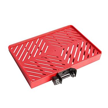 Imagem de Suporte Universal de Clamp-On para Prateleira Placa Som Clip Rack Estante Portátil Multifuncional Item Transmissão ao Vi