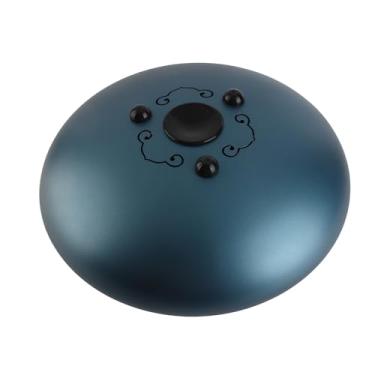 Imagem de Sanpyl Tambor de Língua de Aço Com Chave D de 15 Tons de 14 Polegadas, Tambor de Aço de Superfície Com Acabamento Fino Com Rolha de Som para Timbre Mais Nítido, Perfeito para Concertos de Percussão