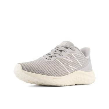 Imagem de New Balance Fresh Foam Arishi V4 Tênis de corrida feminino, Concreto/cinza brilhante/angorá, 37