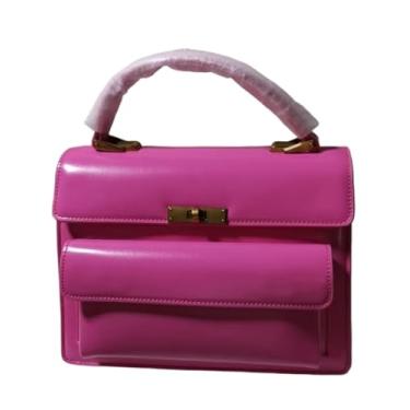 Imagem de VEVEL Bolsa tiracolo vintage feminina de couro PU nova tendência 2022 moda bolsa clutch pequena preta marrom, 6, One Size