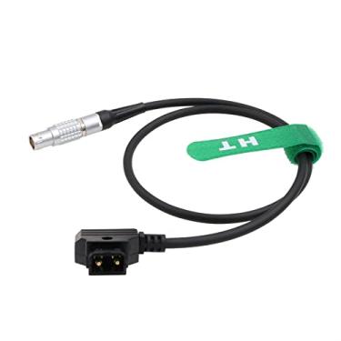Imagem de HangTon Cabo de alimentação para câmera FUJIFILM GFX ETERNA 55, bateria V-Mount D-tap fêmea 4 pinos 50.8 cm