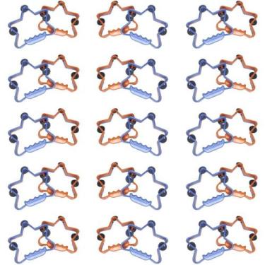 Imagem de Kit 30 Pandeiro Estrela Brinquedo Atacado Festa Infantil Instrumento E