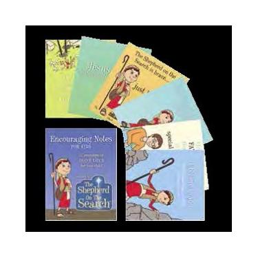 Imagem de Cartões Dayspring 197068 Note Card-Shepherd On The Search - 32 Afirmations44; Pacote com 32
