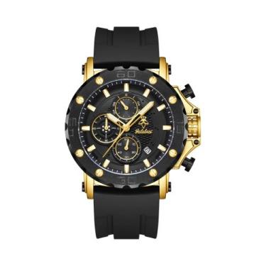 Imagem de Relógio De Quartzo Elegante Com Mostrador 3D Elevado E Calendário Da Y