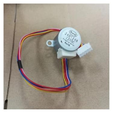 Imagem de Caixa de engrenagens 4 fases 5 fios redução 24BYJ48 DC 12V Gear Stepper Electronic Starter Air Conditioner Stepping Electronic Starter Gear Ratio 1:40