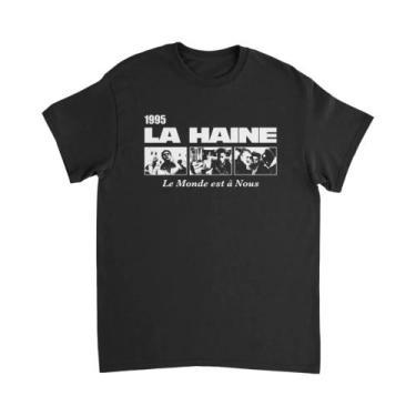 Imagem de Camiseta Masculina Oversize Retrô 1995 La Haine (Filme) Estampa Gráfic
