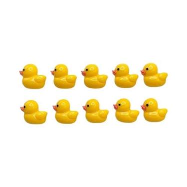 Imagem de Imãs De Geladeira Em Forma De Pato Cartoon, 10 Peças, Decorativos E Pe