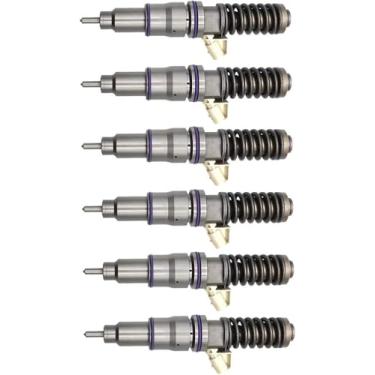 Imagem de 6 peças injetor de combustível 20430583 BEBE4C00101 serve para escavadeira Volvo EC460 EC360B caminhão FH12 motor D12 D12C D12D D12F