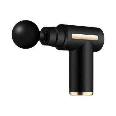 Imagem de Pistola De Massagem Muscular Portátil Com Tela Touch LED Ajuste De Vel