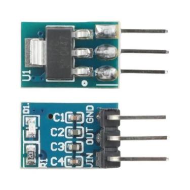 Imagem de Módulo De Fonte De Alimentação 3.3V 5V 800mA LDO Placa Reguladora Line