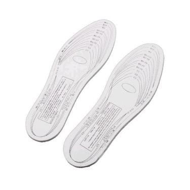 Imagem de Palmilha Ortopedica Espuma De Memoria Confortavel Macio Par Tamanho Unico