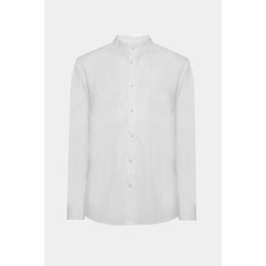 Imagem de Camisa Aramis Manga Longa Regular Algodão Flame Branco-Masculino