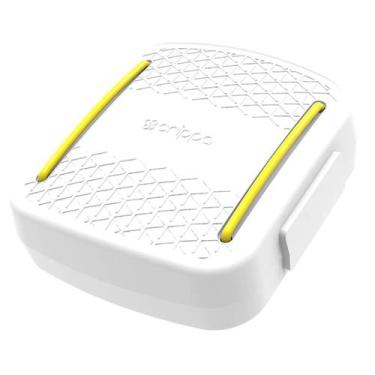 Imagem de Porta Cotonetes Portátil Branco para Viagem Acessórios com Elástico In