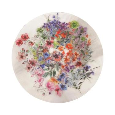 Imagem de Adesivos Transparentes À Prova d'Água Com Estampa De Flores E Grafite,