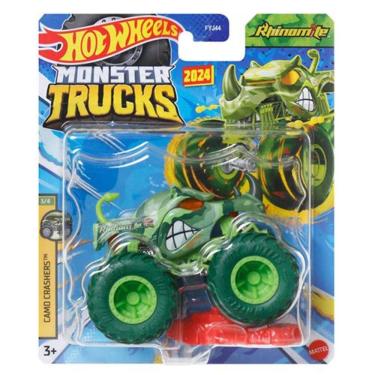 Imagem de Carrinho - Rhinomite Verde - Monster Trucks MATTEL