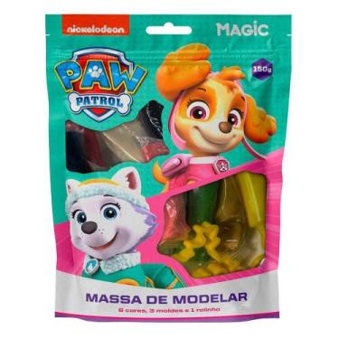 Imagem de Kit Massa Modelar Patrulha Canina Magic Kids