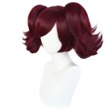 Imagem de Peruca de cosplay preta Butlers Meys-Rins para cabelo sintético - yiwe