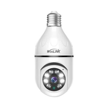 Imagem de Câmera Bulb Sem Fio HD Em Cores Completas 360 Graus WiFi Visão Noturna