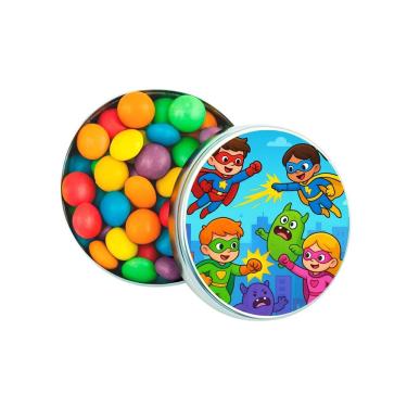 Imagem de Latinha Lembrancinha Personalizada Super Heróis