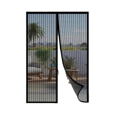 Imagem de Cortina Magnética De Verão Para Porta, 8 Tamanhos, Rede Anti-Mosquito,