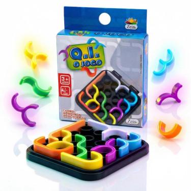 Imagem de Jogo Quebra Cabeça Mini Qi Desafios Infantil Para Raciocinio