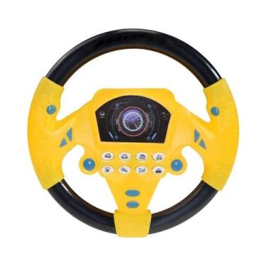 Imagem de Brinquedo De Volante Elétrico Para Crianças Com Luz E Som, Brinquedo E