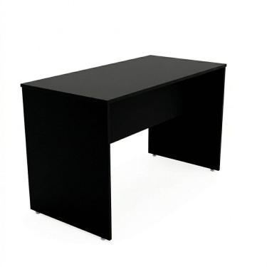 Imagem de Mesa para Escritório 120x60cm Studio Preto Preto