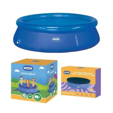 Imagem de Piscina Inflável 2400 Litros Redonda Splash Fun Com Capa Mor
