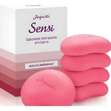 Imagem de Sabonete Em Barra Sensi Avelã e Amêndoas 5x80g - Jequiti