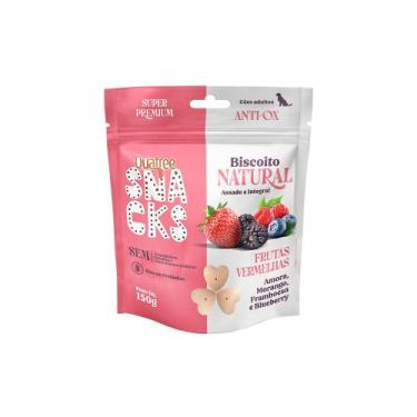 Imagem de Snacks quatree biscoito natural frutas vermelhas 150g