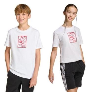 Imagem de Camiseta Adidas Estampada Futebol Infantil-Unissex