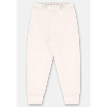 Imagem de Calça Infantil Unissex em Malha Térmica Up Baby, Off, White, 12