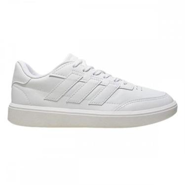 Imagem de Tenis Adidas Courtblock Jj7370 Masculino, Branco, 40