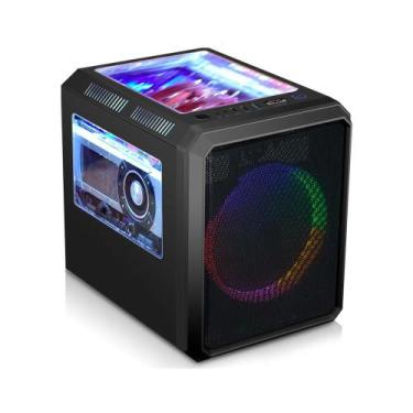 Imagem de Gabinete Gamer Microcraft III, Preto - CG-03RC - KMex - K-Mex