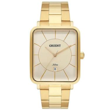 Imagem de Relogio orient neo vintage masculino classico dourado c1kx