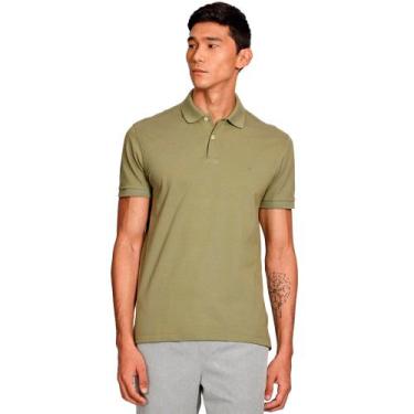 Imagem de Camisa Polo Aramis Basic Piquet Ve25 Verde Oliva Masculino, GG