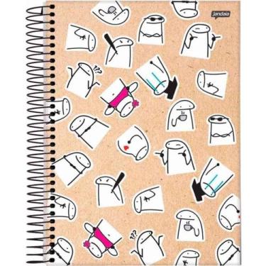 Imagem de Caderno De 01 Materia 1x1 80fls Flork - Jandaia