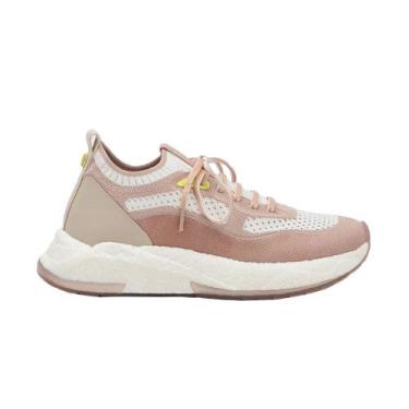 Imagem de Tênis Meia Petite Jolie Puff Sneaker Feminino PJ7130, Nude, 37