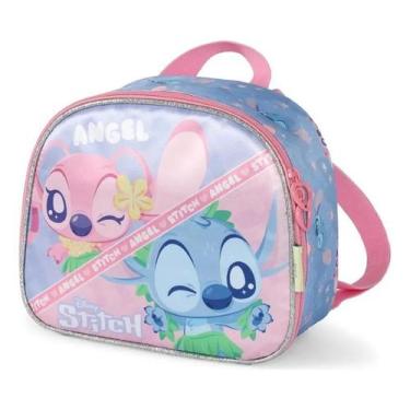 Imagem de Lancheira infantil térmica oficial da disney lilo stitch, M, Roxo
