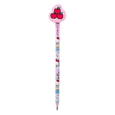 Imagem de Lápis Hb Com Borracha Na Ponta Hello Kitty Leo&leo Rosa - LEONORA