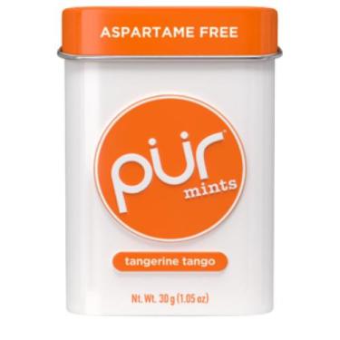 Imagem de Pur Mints Tangerine Tango Bala Sem Açúcar Com Xilitol Tangerina