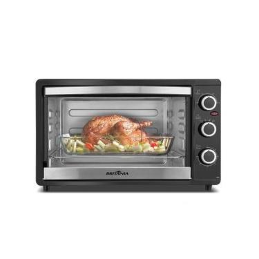Imagem de Forno Elétrico de Bancada Britânia BFE41P 36L 1500W com Dupla Resistência Preto 110V