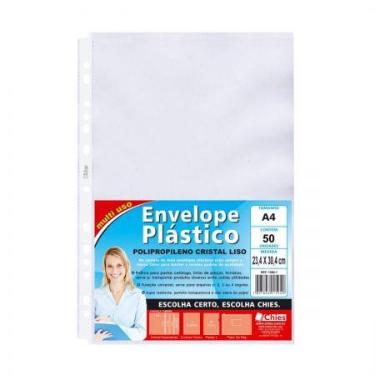 Imagem de Envelope saco plástico A4 1360 com 50 unidades - Chies