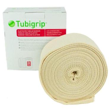 Imagem de Bandagem Tubular Elástica Sammons Tubigrip Natural Tamanho D 10m