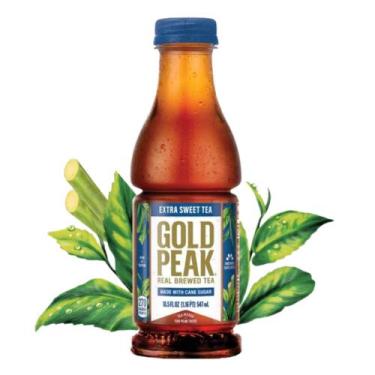 Imagem de Chá preto extra doce em garrafa 547 ml Gold Peak - Marca Própria