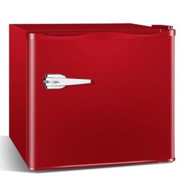Imagem de Freezer Vertical Compacto Antarctic Star Mini 34L Vermelho