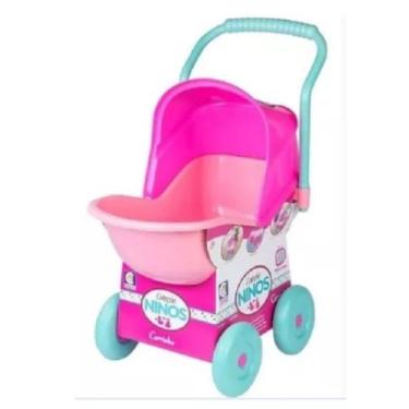 Imagem de Carrinho Boneca Colecao Ninos 2215 Cotiplas